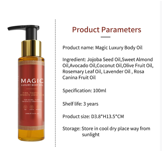 Magic Body Oil – Intense Hydration & Natural Glow | Vanthéon™