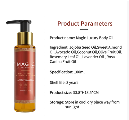 Magic Body Oil – Intense Hydration & Natural Glow | Vanthéon™